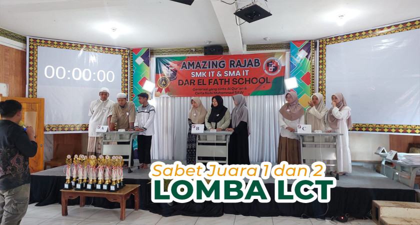 MAN 1 Lampung Barat Sabet Juara 1 dan Juara 2 Lomba Cepat Tepat Amazing Rajab