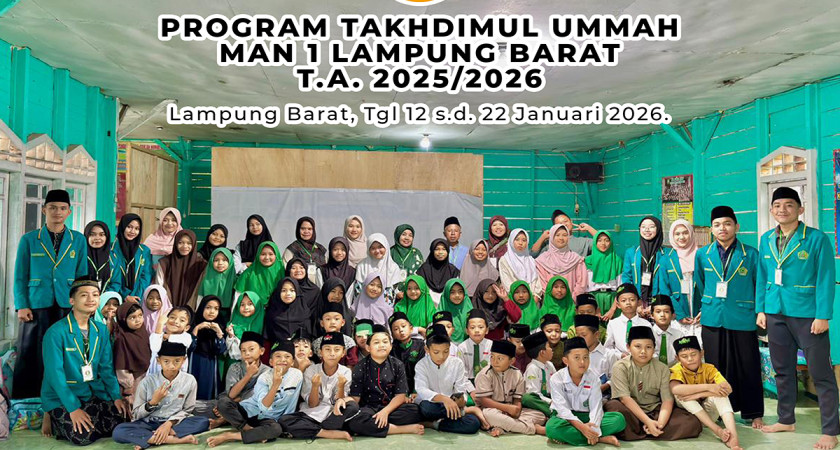 MAN 1 Lampung Barat Laksanakan Takhdimul Ummah di 19 TPA/TPQ