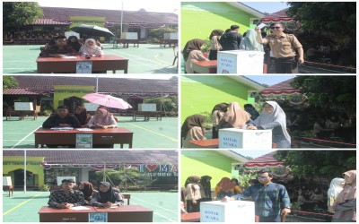 MAN 1 Lampung Barat Gelar Pesta Demokrasi, Pilih Ketua dan Wakil Ketua OSIM Periode 2026/2027